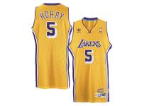 Robert Horry Los Angeles Lakers adidas Hardwood Classics Soul Swingman Throwback Jersey C Gold