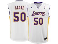 Robert Sacre Los Angeles Lakers adidas Replica Jersey - White