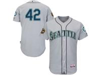 Robinson Cano Seattle Mariners Majestic Road Civil Rights Commemorative Player Authentic Jersey - Gray