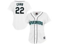 Robinson Cano Seattle Mariners Majestic Women's Player Replica Jersey - White