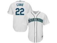 Robinson Cano Seattle Mariners Majestic Youth Official Cool Base Player Jersey - White