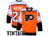 Ron Hextall Philadelphia Flyers Mitchell & Ness Throwback Authentic Vintage Jersey - Orange