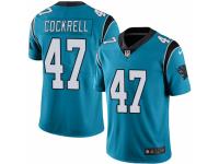 Ross Cockrell Men's Carolina Panthers Nike Alternate Vapor Untouchable Jersey - Limited Blue