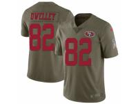 Ross Dwelley Youth San Francisco 49ers Nike 2017 Salute to Service Jersey - Limited Green