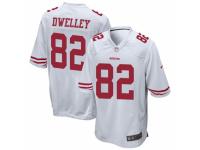 Ross Dwelley Youth San Francisco 49ers Nike Jersey - Game White
