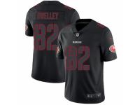 Ross Dwelley Youth San Francisco 49ers Nike Jersey - Limited Black Impact Vapor Untouchable
