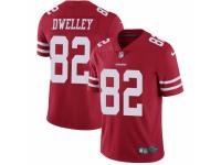 Ross Dwelley Youth San Francisco 49ers Nike Team Color Vapor Untouchable Jersey - Limited Red