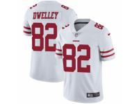 Ross Dwelley Youth San Francisco 49ers Nike Vapor Untouchable Jersey - Limited White