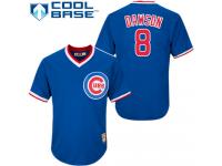 Royal Blue Andre Dawson Men #8 Majestic MLB Chicago Cubs Cooperstown Jersey