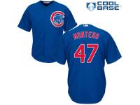 Royal Blue Miguel Montero Men #47 Majestic MLB Chicago Cubs Cool Base Alternate Jersey