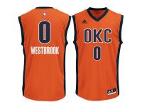 Russell Westbrook Oklahoma City Thunder adidas Replica Basketball Jersey - Orange