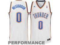 Russell Westbrook Oklahoma City Thunder adidas Swingman Home Jersey - White