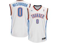 Russell Westbrook Oklahoma City Thunder adidas Youth Replica Home Jersey - White
