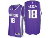 Sacramento Kings #18 Omri Casspi 2016-17 Seasons Purple Road New Swingman Jersey