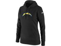 San Diego Charger Women Nike Club Rewind Pullover Hoodie Black