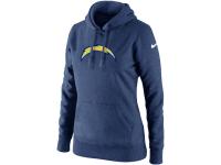 San Diego Charger Women Nike Club Rewind Pullover Hoodie Dark Blue