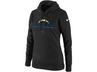 San Diego Charger Women Nike Critical Victory Pullover Hoodie Black