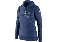 San Diego Charger Women Nike Heart & Soul Pullover Hoodie Dark Blue