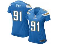 San Diego Chargers Kendall Reyes Women's Alternate Jersey - Electric Blue Nike NFL #91 Game