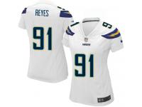 San Diego Chargers Kendall Reyes Women's Road Jersey - White Nike NFL #91 Game