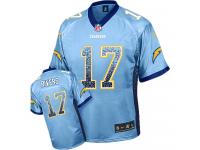 San Diego Chargers Philip Rivers Youth Jersey - Electric Blue Drift Fashion Nike NFL #17 Game