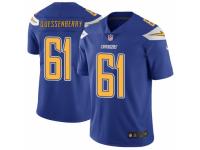 Scott Quessenberry Youth Los Angeles Chargers Nike Color Rush Vapor Untouchable Jersey - Limited Royal