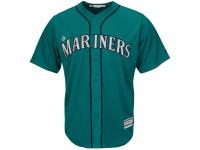 Seattle Mariners Majestic Youth Official Cool Base Team Jersey - Aqua