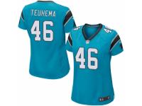 Sione Teuhema Women's Carolina Panthers Nike Alternate Jersey - Game Blue