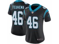 Sione Teuhema Women's Carolina Panthers Nike Team Color Vapor Untouchable Jersey - Limited Black