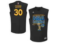 Stephen Curry Golden State Warriors adidas 2015 NBA Finals Champions Jersey - Black