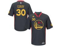 Stephen Curry Golden State Warriors adidas 2016 Chinese New Year Replica Basketball Jersey - Charcoal