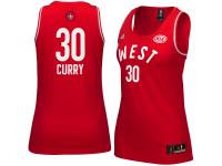 Stephen Curry NBA Western Conference adidas Women's 2016 All-Star Game Replica Jersey - Red