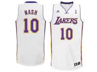 Steve Nash Los Angeles Lakers adidas Swingman Alternate Jersey - White