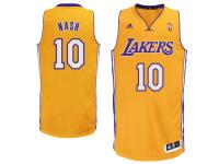 Steve Nash Los Angeles Lakers adidas Swingman Home Jersey - Gold