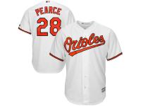 Steve Pearce Baltimore Orioles Majestic 2015 Cool Base Player Jersey - White