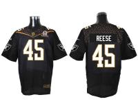 Super Bowl 50 Nike Oakland Raiders #45 Marcel Reece Men Elite Black Jerseys
