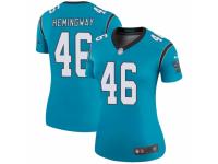 Temarrick Hemingway Women's Carolina Panthers Nike Color Rush Jersey - Legend Vapor Untouchable Blue