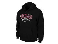 Texas Rangers Pullover Hoodie Black