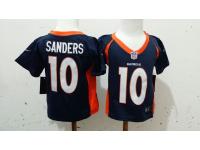 Toddlers Nike Denver Broncos #10 Emmanuel Sanders Jersey-Navy BlUE