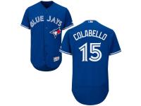 Toronto Blue Jays #15 Chris Colabello Majestic Flexbase Authentic Collection Player Jersey - Royal