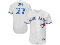 Toronto Blue Jays #27 Brett Cecil Majestic Flexbase Authentic Collection Player Jersey - White