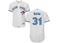 Toronto Blue Jays #31 Joe Biagini Majestic Flexbase Authentic Collection Player Jersey - White