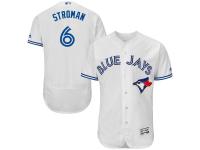 Toronto Blue Jays #6 Marcus Stroman Majestic Flexbase Authentic Collection Player Jersey - White