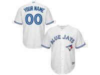 Toronto Blue Jays Majestic Youth Custom Cool Base Jersey - White