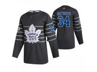 Toronto Maple Leafs #34 Auston Matthews 2020 NHL All-Star Game Gray Jersey Men's