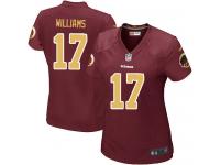 Washington Redskins Doug Williams Women's Alternate Jersey - Burgundy Red 80th Anniversary Nike NFL #17 Game