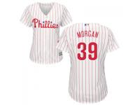 White Adam Morgan Women #39 Majestic MLB Philadelphia Phillies 2016 New Cool Base Jersey