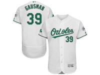 White Celtic Kevin Gausman Men #39 Majestic MLB Baltimore Orioles Flexbase Collection Jersey