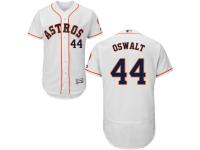 White Roy Oswalt Men #44 Majestic MLB Houston Astros Flexbase Collection Jersey