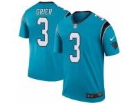 Will Grier Men's Carolina Panthers Nike Color Rush Jersey - Legend Vapor Untouchable Blue